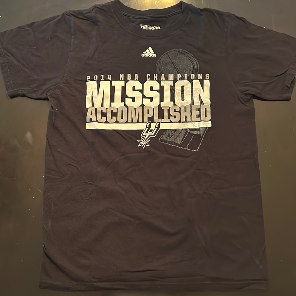 adidas spurs championship tee